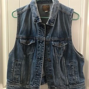 Denim vest